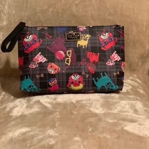💕New Betsey Johnson Pug cosmetic/purse bag.💕